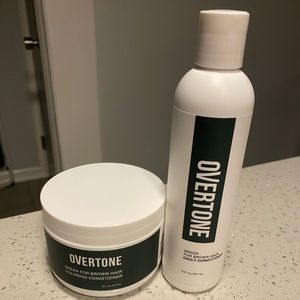 Overtone coloring conditioner & daily conditioner